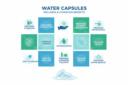 Bloat Away™️ Organic 🚫 Water Capsules 60 Count